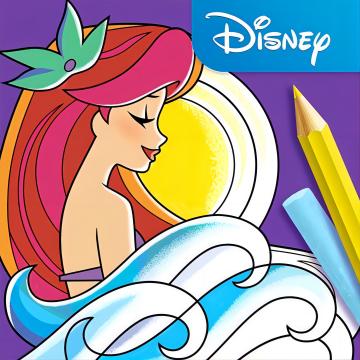 Disney Coloring World game cover