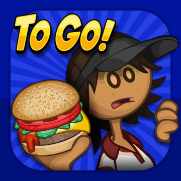 Papa's Burgeria To Go! game cover
